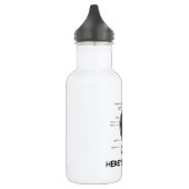 Hier is een Humor met een ooganatomie Waterfles (Links)