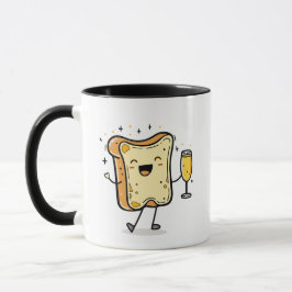 Hier is een kleine toast op je nieuwe huis mok
