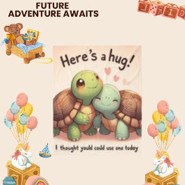 Hier is een knuffel, Schattige fleecedeken voor mo Fleece Deken