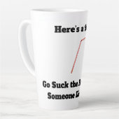 Hier is een Straw Latte Mok (Linkerhoek)