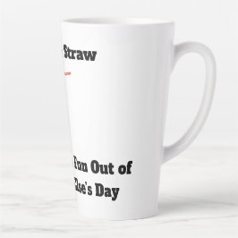 Hier is een Straw Latte Mok