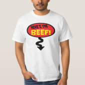 Hier is het BEEF! T-shirt (Voorkant)