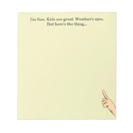 Hier is het ding notitieblok