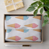 Hier is het Ijs Tissuepapier (Geschenk)