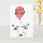 Hier is het je verjaardag! kaart (Gele Bloem)