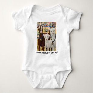 Hier is het kijken naar You Kind jumpsuit T-shirt