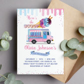 Hier is het Scoop Girl 1e Verjaardagsfeest Kaart