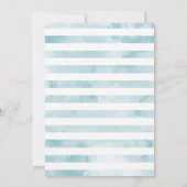 Hier is het Scoop Ice Cream Boy Baby shower Kaart (Achterkant)