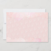 Hier is het Scoop Ice Cream drive-by Baby shower Kaart (Achterkant)