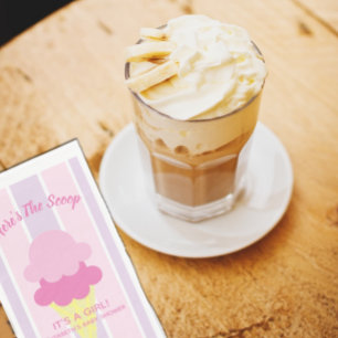 Hier is het Scoop Ice Cream Summer Baby shower Servet