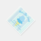Hier is het Scoop Ice Cream Summer Baby shower Servet (Hoek)