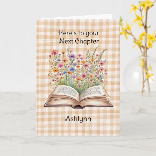 Hier is het volgende hoofdstuk dat weggaat kaart (Gele Bloem)