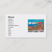 Hier is hoe ik vervul (Deep Zee Vent Chemistry Hum Visitekaartje (Voorkant)