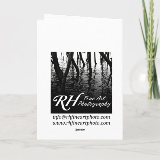 Hier is houden van! feestdagen kaart (Achterkant)