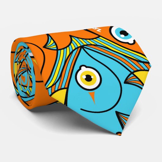 Hier is iets heel leuks. stropdas (Opgerold)