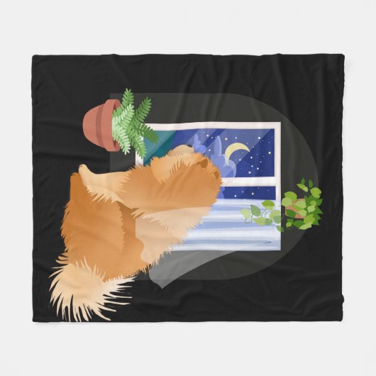 HIER IS IETS WAAR KHOEK-deken zwart zijn Fleece Deken (Voorkant (Horizontaal))