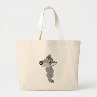 Hier is je aan het kijken. grote tote bag