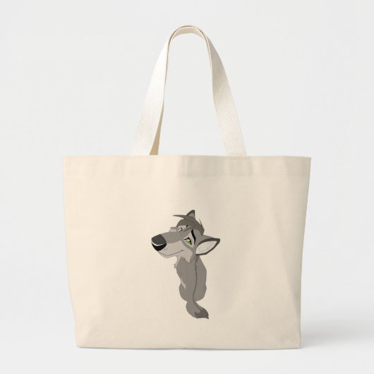 Hier is je aan het kijken. grote tote bag (Voorkant)