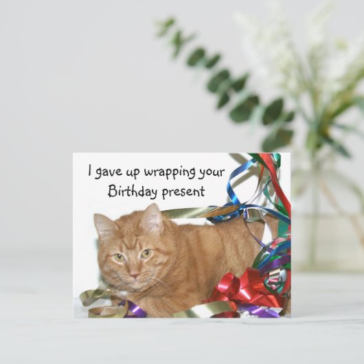 Hier is je kaart (Staand voorkant)