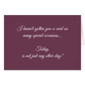 Hier is je Kaart dag (Voorkant Horizontaal)