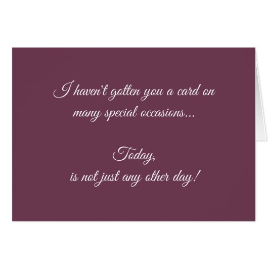 Hier is je Kaart dag (Voorkant Horizontaal)