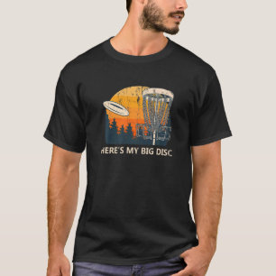 Hier is mijn grote diskette in de buitenlucht Golf T-shirt