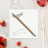 Hier is mijn nummer LUNCHEON NAPKIN Servet (Insitu)