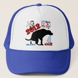 Hier is mijn stem trucker pet