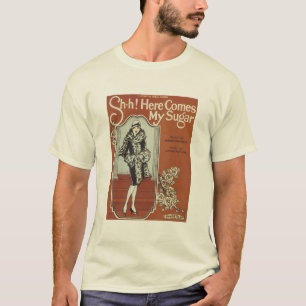 Hier is mijn Vintage Songbook Hoesje T-shirt