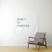 hier is voor altijd wandkleed (In situ)