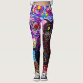 Hier Kat Kat!!! Leggings (Voorkant)