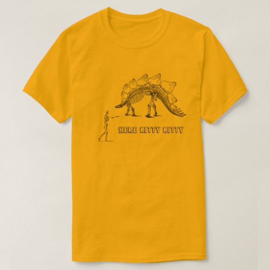 Hier Kat Kat T-shirt (Design voorkant)