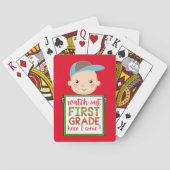 HIER KIJK IK EEN EERSTE GRADE UIT. POKERKAARTEN (Achterkant)