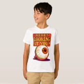 Hier kijk je naar, Spooky Eyeball T-Shirt (Voorkant volledig)