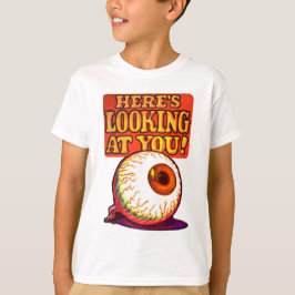 Hier kijk je naar, Spooky Eyeball T-Shirt