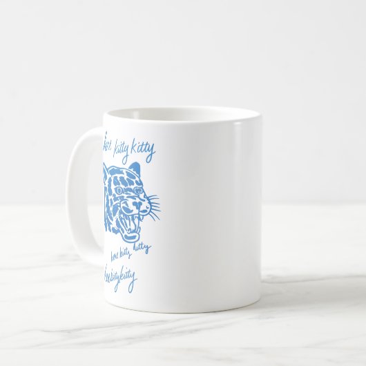 Hier Kitty Kitty Koffiemok (Voorkant links)