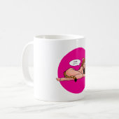 Hier Kitty! Koffiemok (Voorkant links)