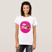 Hier Kitty T-shirt (Voorkant volledig)