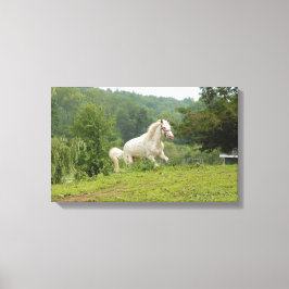 Hier kom ik canvas afdruk