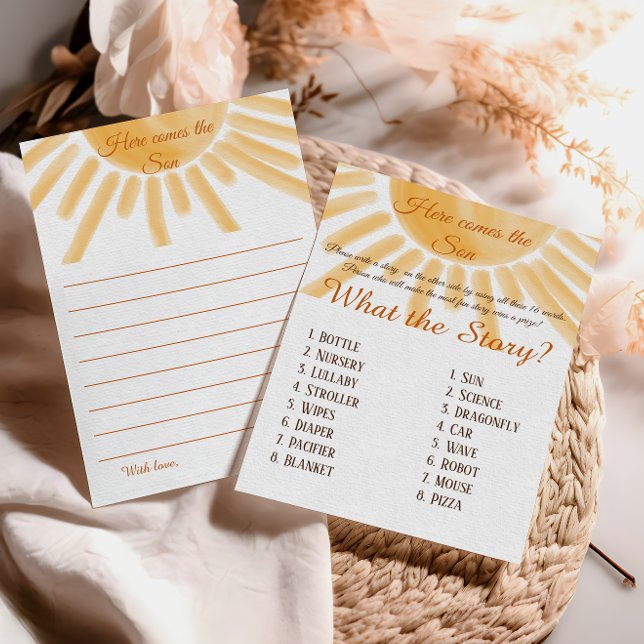 Hier kom je zonneschijn-Baby shower Wat voor verha (Creator heeft geüpload)