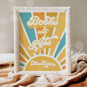 Hier komen de Baby showers boeken en cadeautjes va Poster
