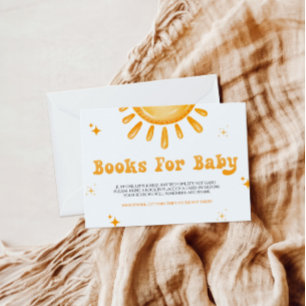 Hier komen de Son Baby shower boeken voor Baby Informatiekaartje