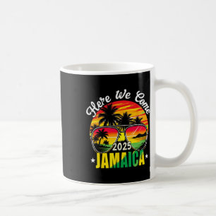 Hier komen we Jamaica 2025 Familie Vakantie Reizen Koffiemok
