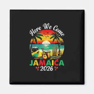 Hier komen we Jamaica 2026 Meisjesreis gezinszomer Magneet