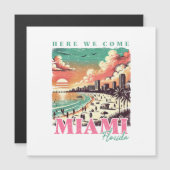 Hier komen we naar Miami Florida -  Miami Beach (Voorkant / Achterkant)