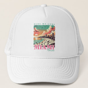 Hier komen we naar Miami Florida -  Miami Beach Trucker Pet