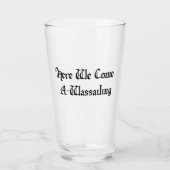 Hier komen we op een wassende manier glas (Voorkant)