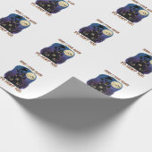 Hier komen weer spoken van het spookkasteel Maan Cadeaupapier (Hoek)