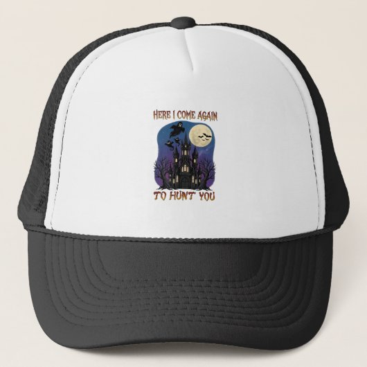 Hier komen weer spoken van het spookkasteel Maan Trucker Pet (Voorkant)