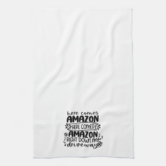 Hier komt Amazon keukenhanddoek (Verticaal)